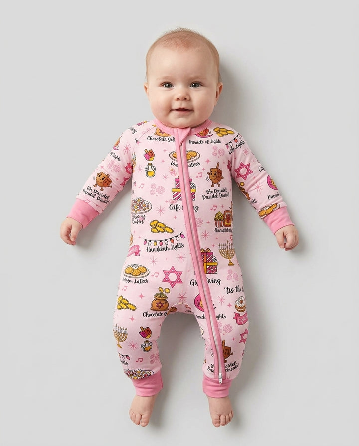 Hanukkah Night Bamboo Convertible Zippy