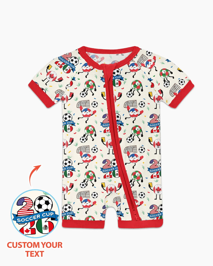 Soccer Squad 2026 Bamboo Shorty Zippy