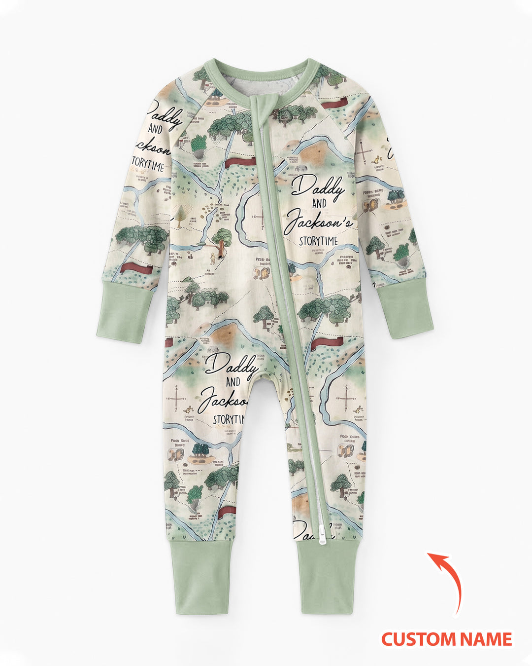 Mommy Daddy And Me Bedtime Story Family Matching Bamboo Convertible Zippy