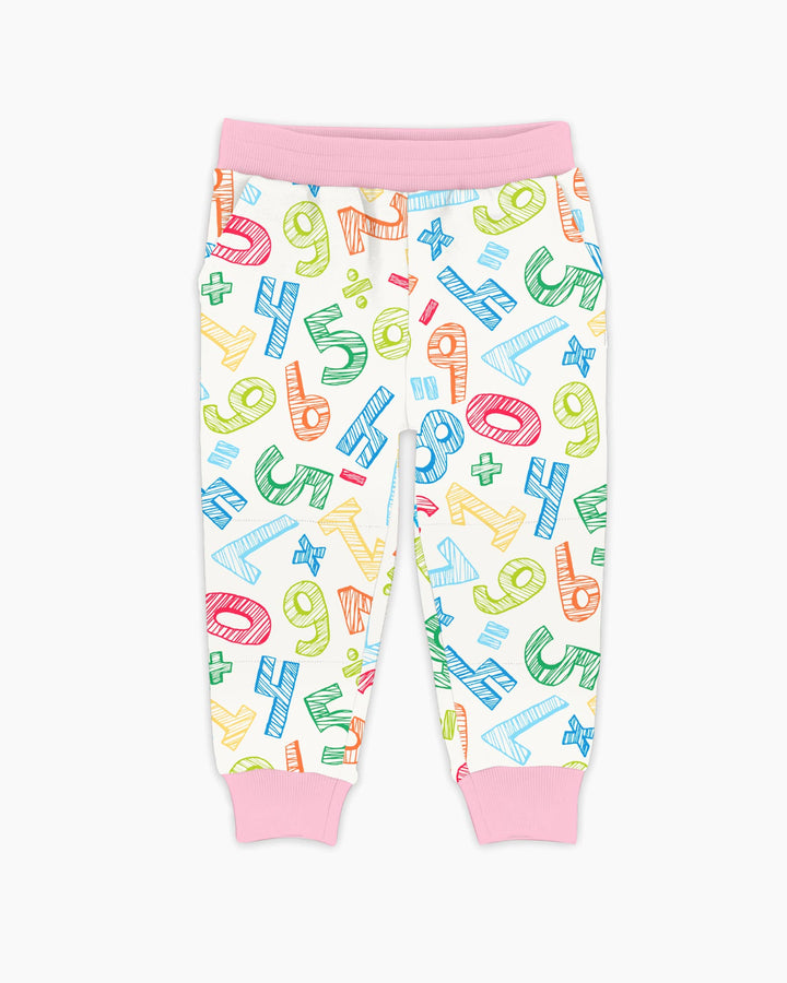 Math Doodles Bamboo Jogger