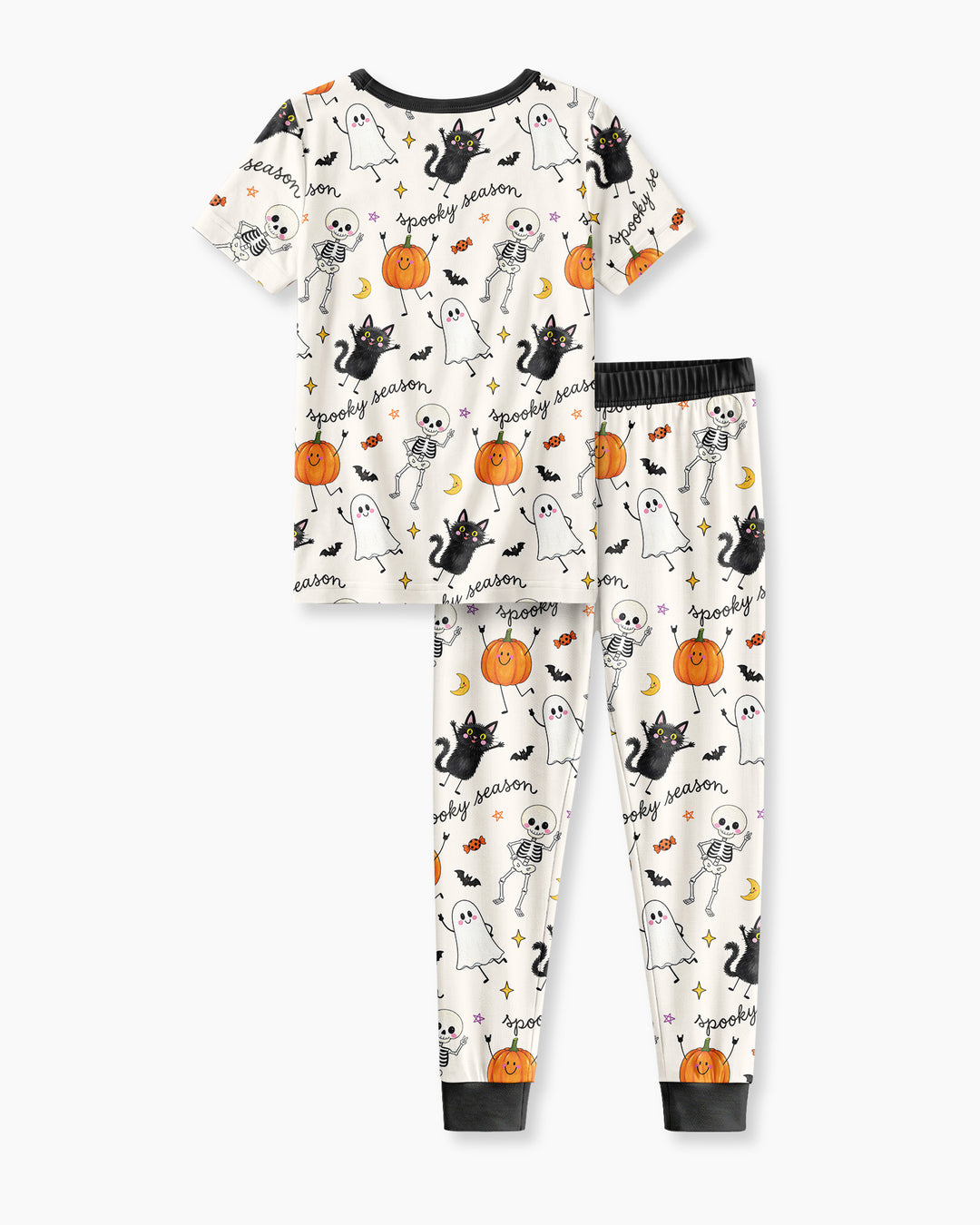 Hangin’ With My Boos Bamboo Two Piece Short Sleeve Pajama Set