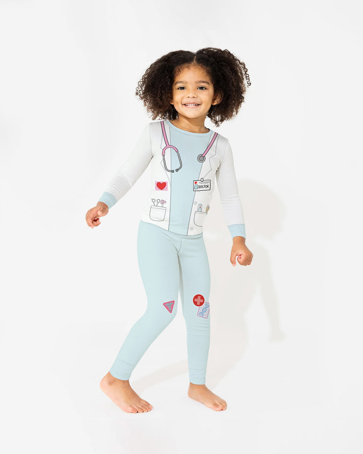 Template Bamboo Two Piece Long Sleeve Pyjamas Set