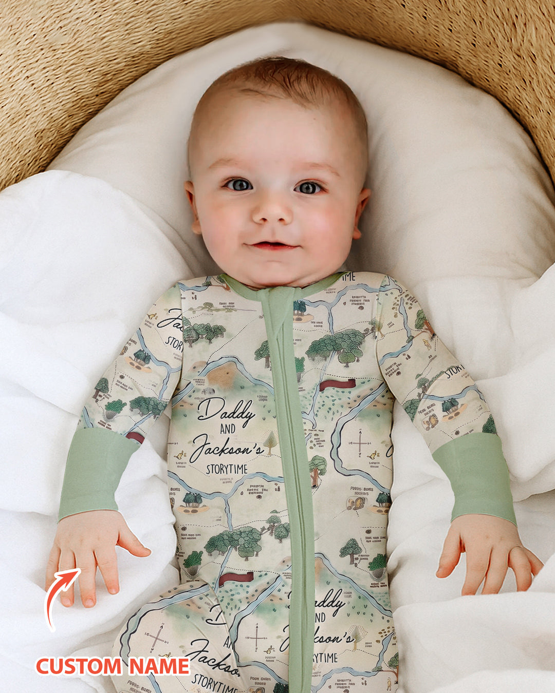 Mommy Daddy And Me Bedtime Story Family Matching Bamboo Convertible Zippy