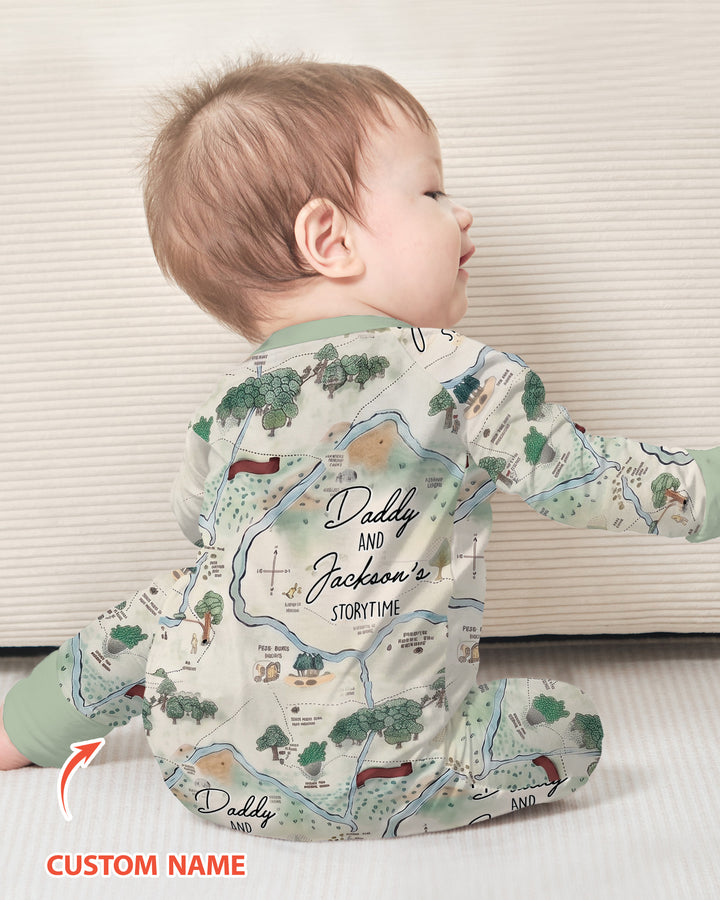 Mommy Daddy And Me Bedtime Story Family Matching Bamboo Convertible Zippy