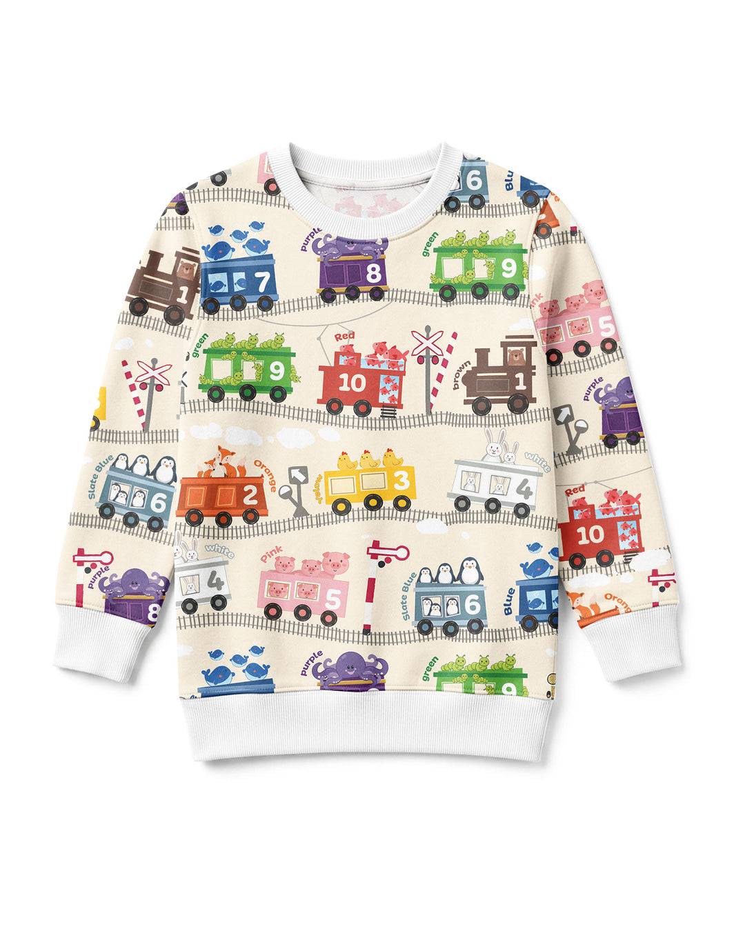 Color Train Bamboo Crewneck Sweatshirt
