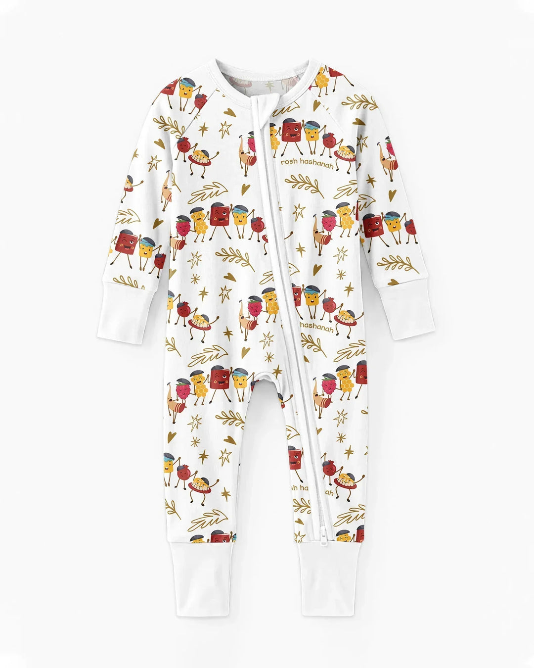 Let's Celebrate Rosh Hashanah Bamboo Convertible Zippy