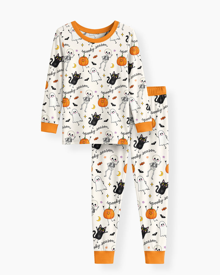Template Bamboo Two Piece Long Sleeve Pyjamas Set