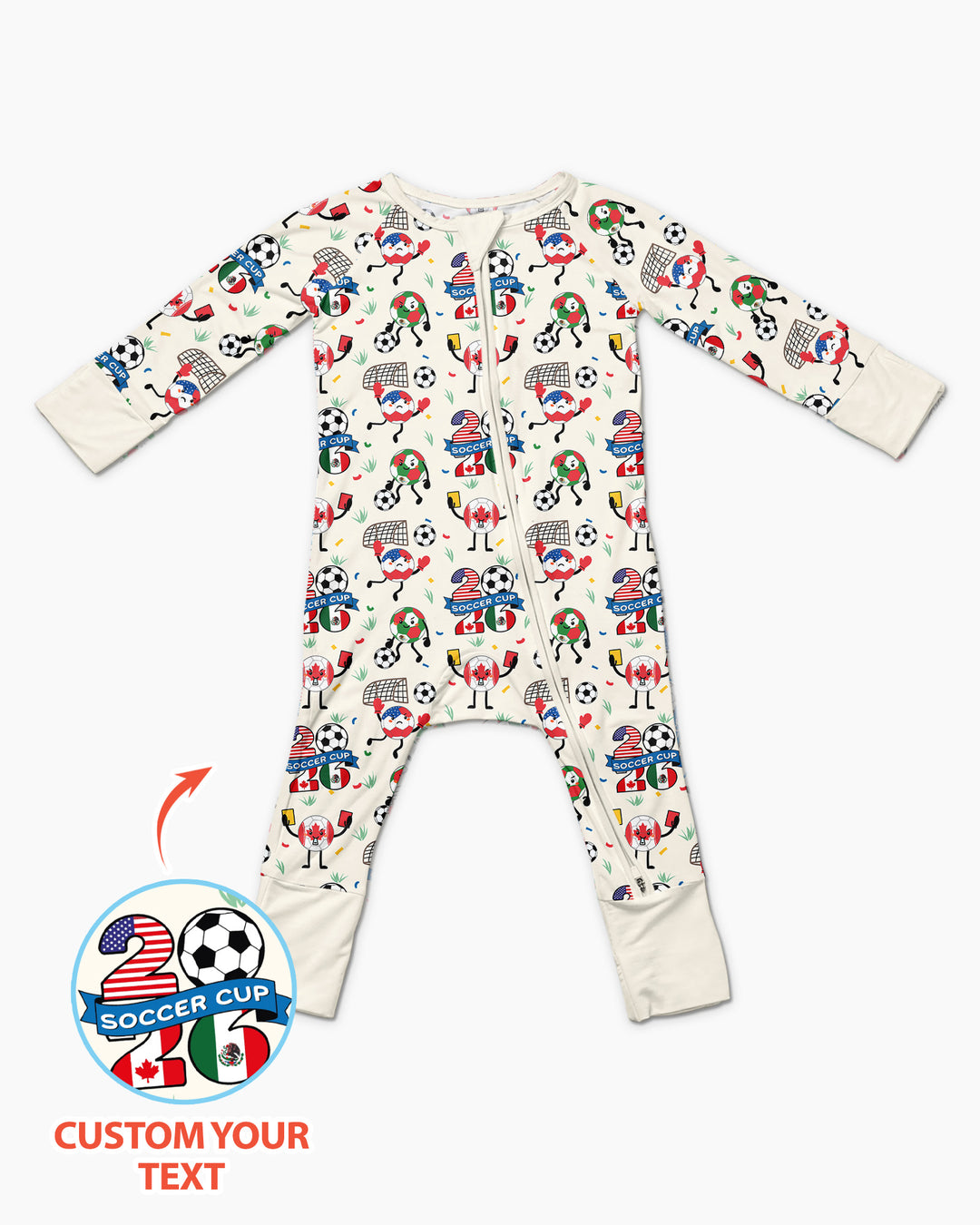 Soccer Squad 2026 Bamboo Convertible Zippy