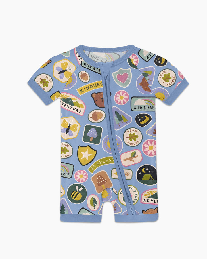 Little Explorer Bamboo Shorty Zippy