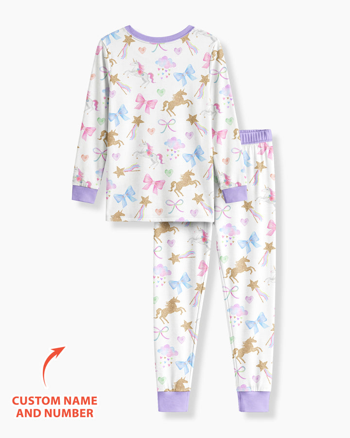 Custom Name When I Wake Up I Will Be Birthday Bamboo Two Piece Long Sleeve Pajama Set