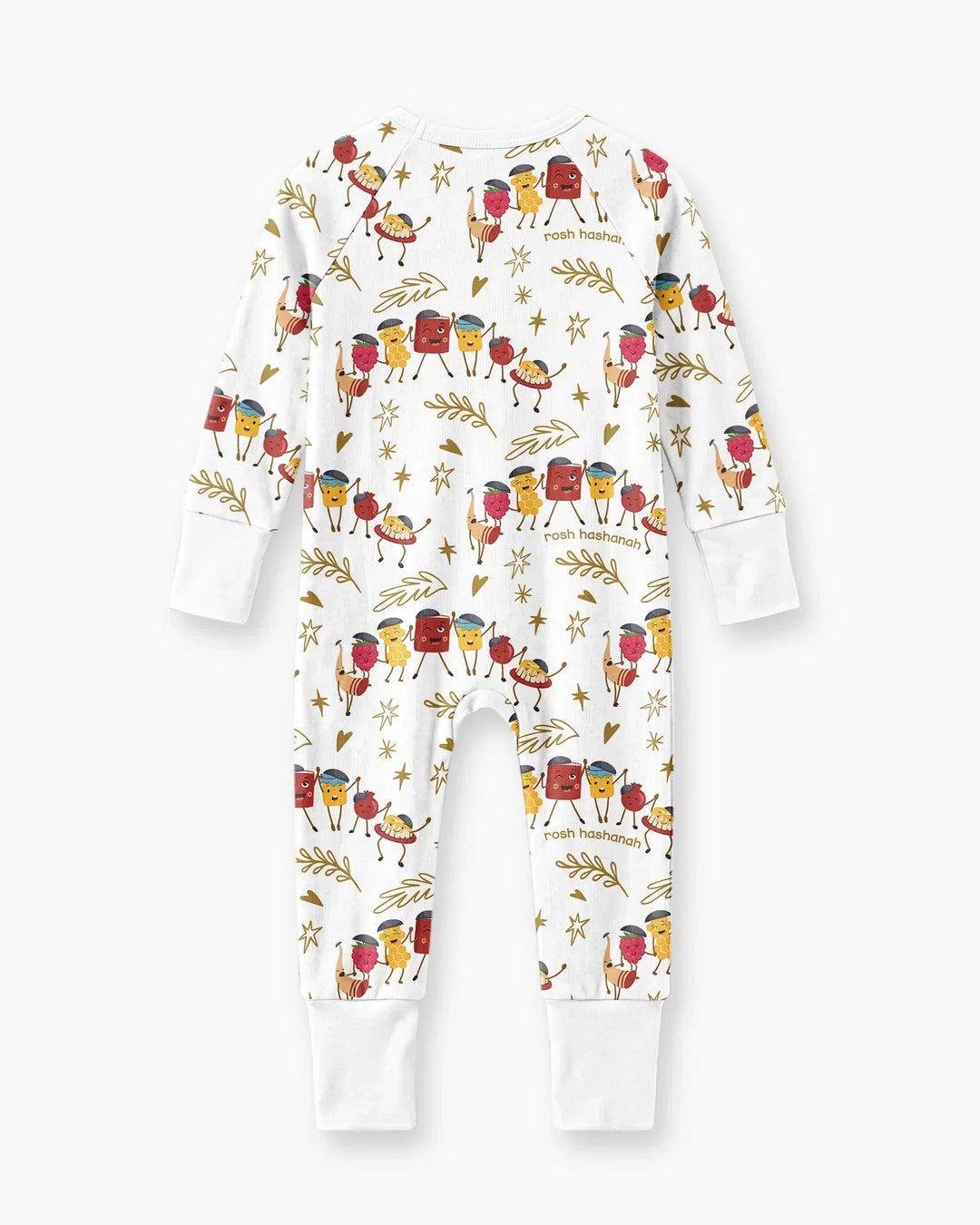 Let's Celebrate Rosh Hashanah Bamboo Convertible Zippy