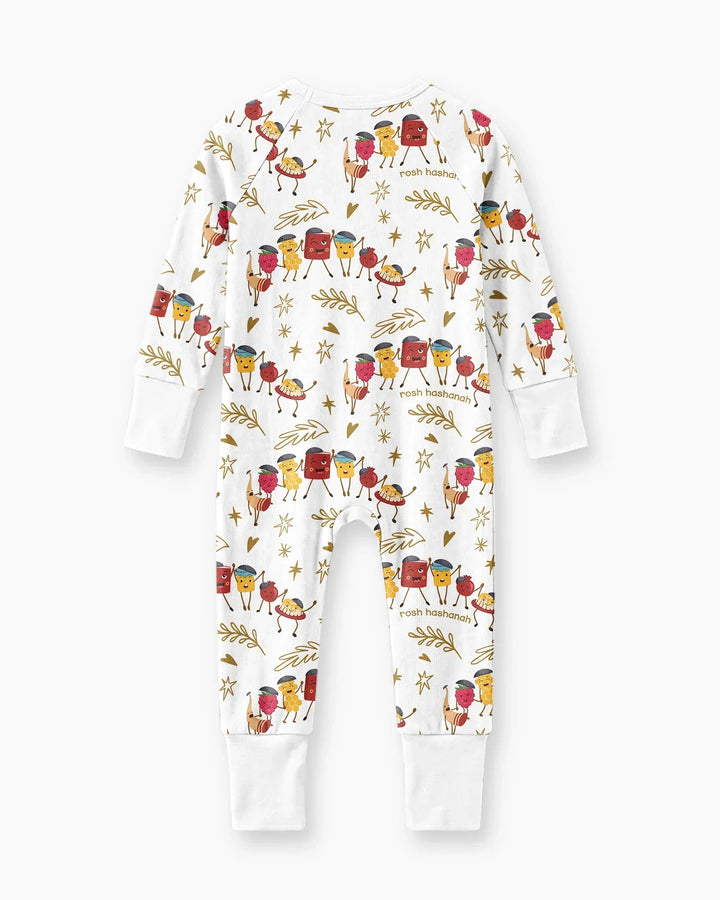 Let's Celebrate Rosh Hashanah Bamboo Convertible Zippy