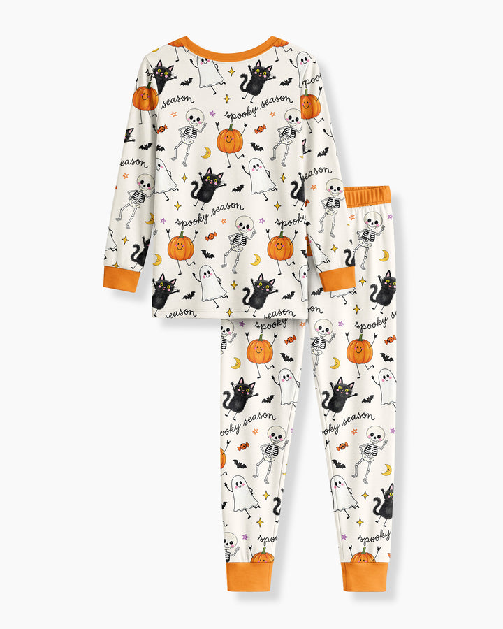 Template Bamboo Two Piece Long Sleeve Pyjamas Set
