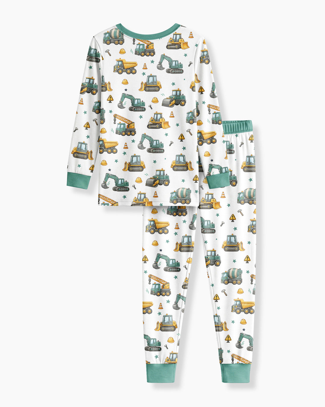 Template Bamboo Two Piece Long Sleeve Pyjamas Set