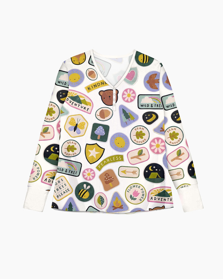 Little Explorer Bamboo Women Pajama Set