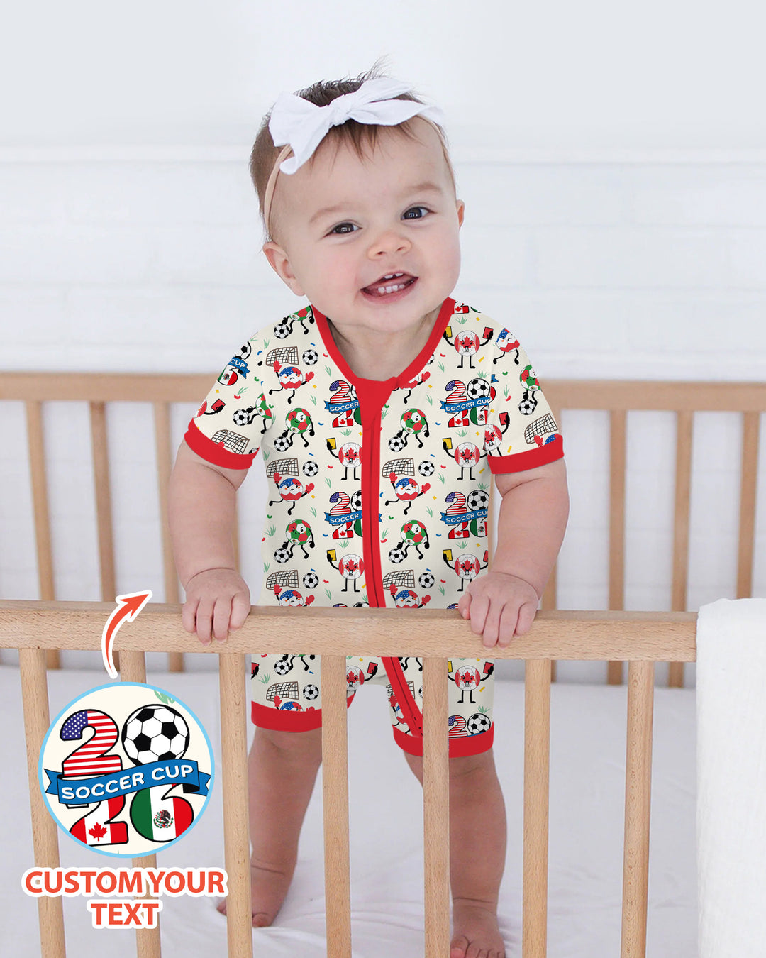 Soccer Squad 2026 Bamboo Shorty Zippy