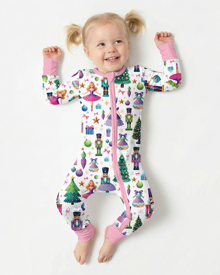 Nutcracker Wonderland Bamboo Convertible Zippy