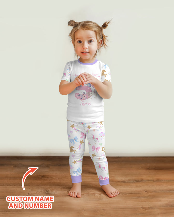 CUSTOM Template Bamboo Two Piece Short Sleeve Pyjamas Set