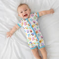 Alef Bet Kids Bamboo Shorty Zippy