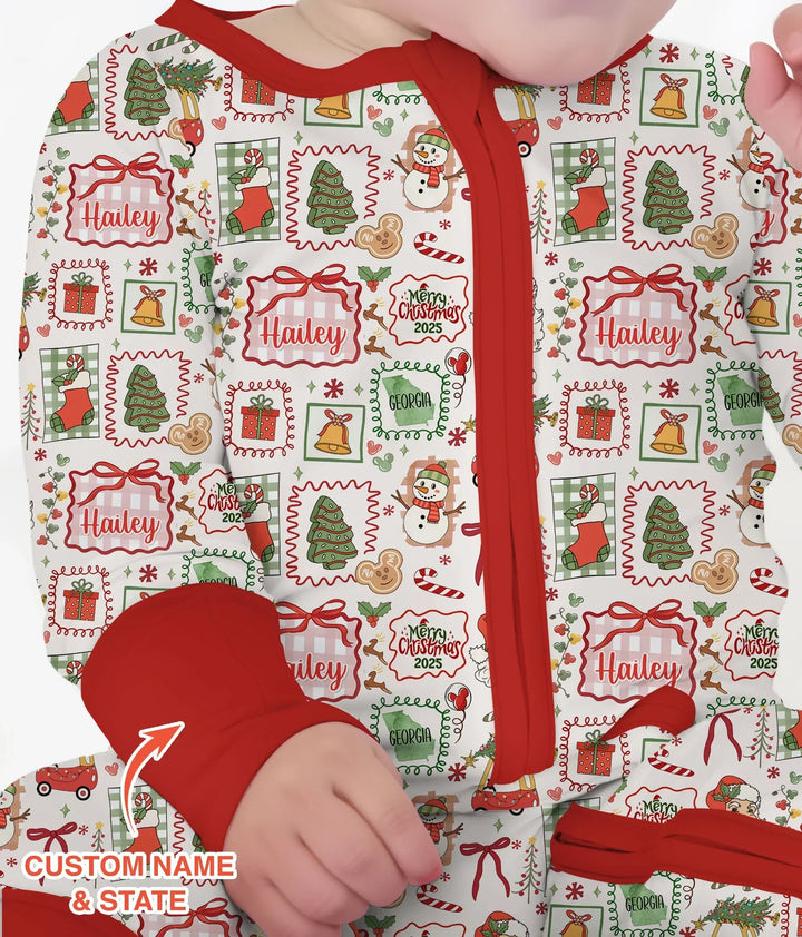 The Little Retro Dreamer Merry Christmas 2025 Convertible Zippy , The Little Retro Dreamer Merry Christmas 2025 Convertible Zippy - 0-3M