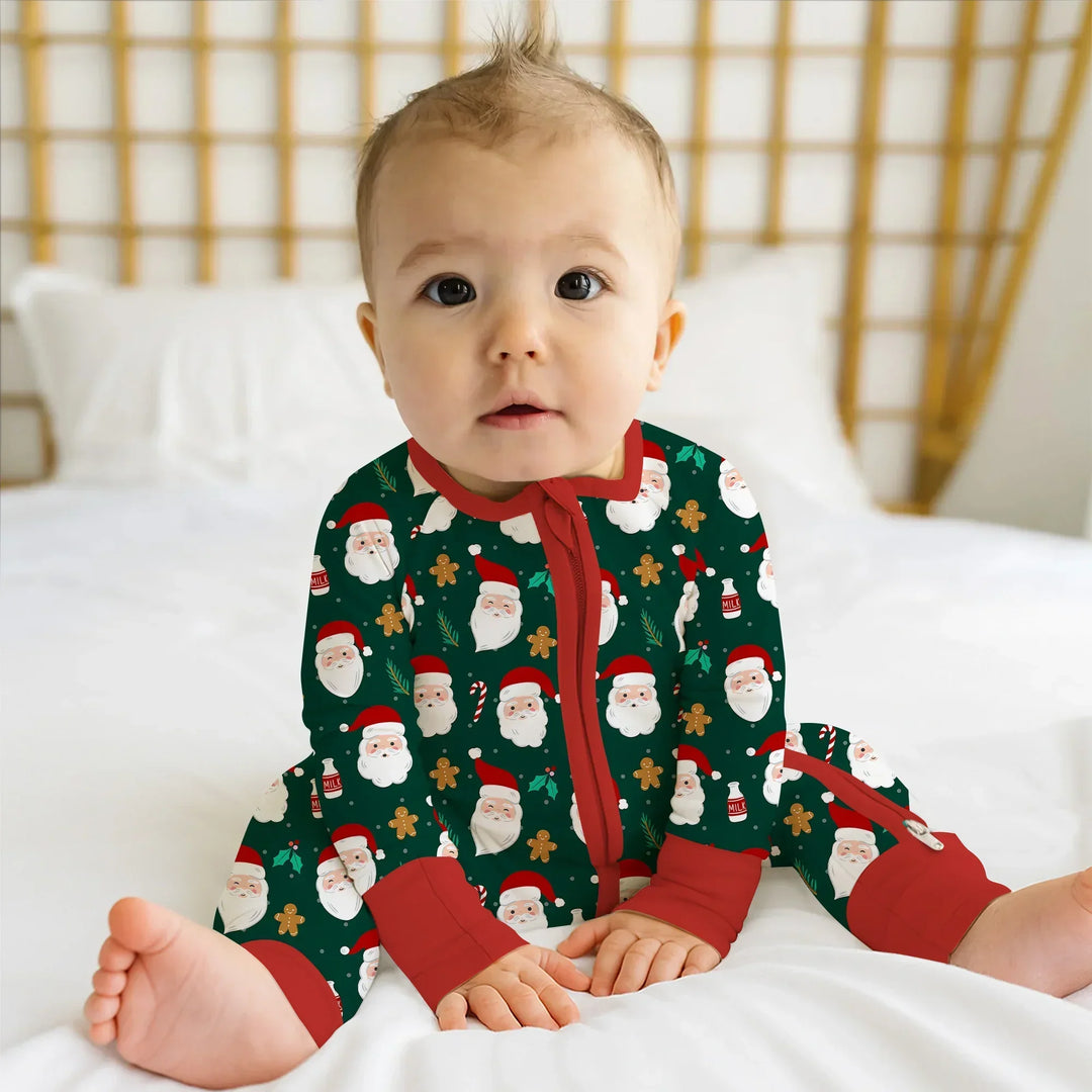 Christmas Sweet Santa Bamboo Convertible Zippy