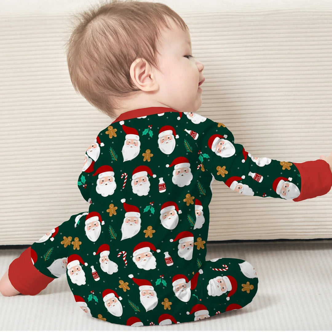 Christmas Sweet Santa Bamboo Convertible Zippy