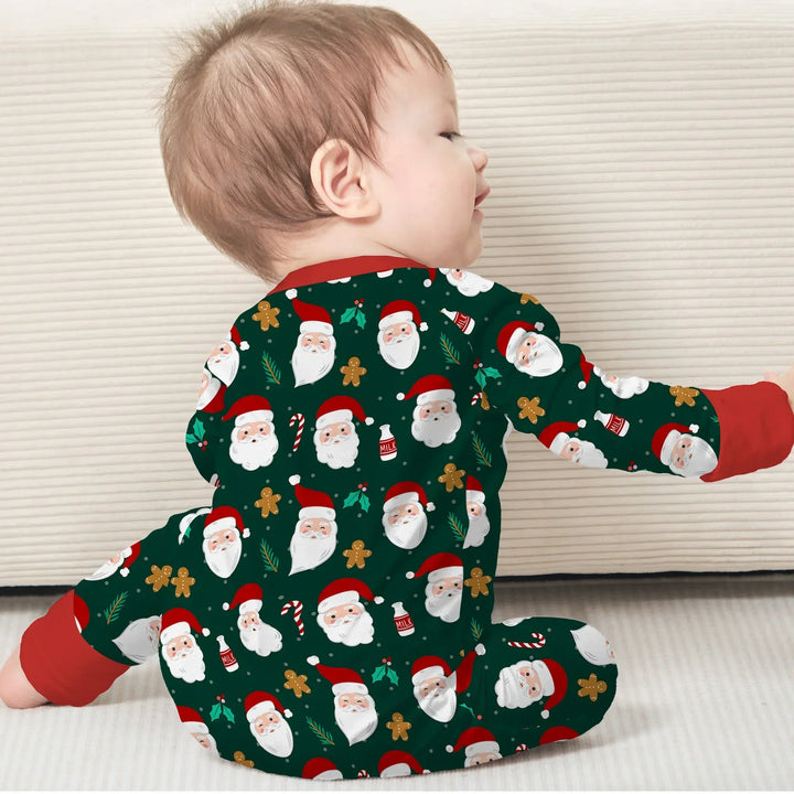 Christmas Sweet Santa Bamboo Convertible Zippy