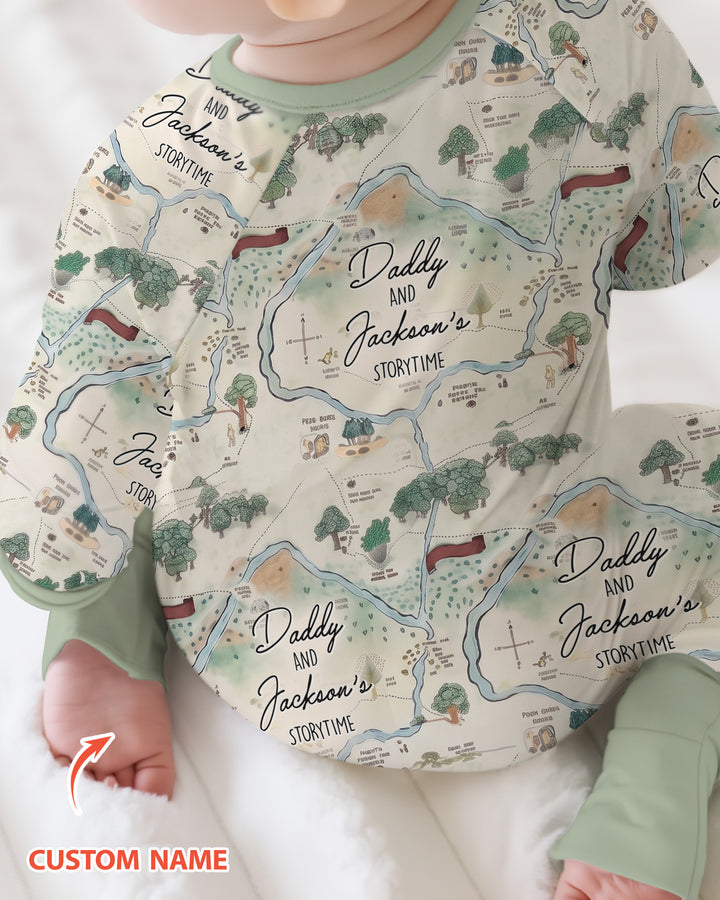 Mommy Daddy And Me Bedtime Story Family Matching Bamboo Convertible Zippy