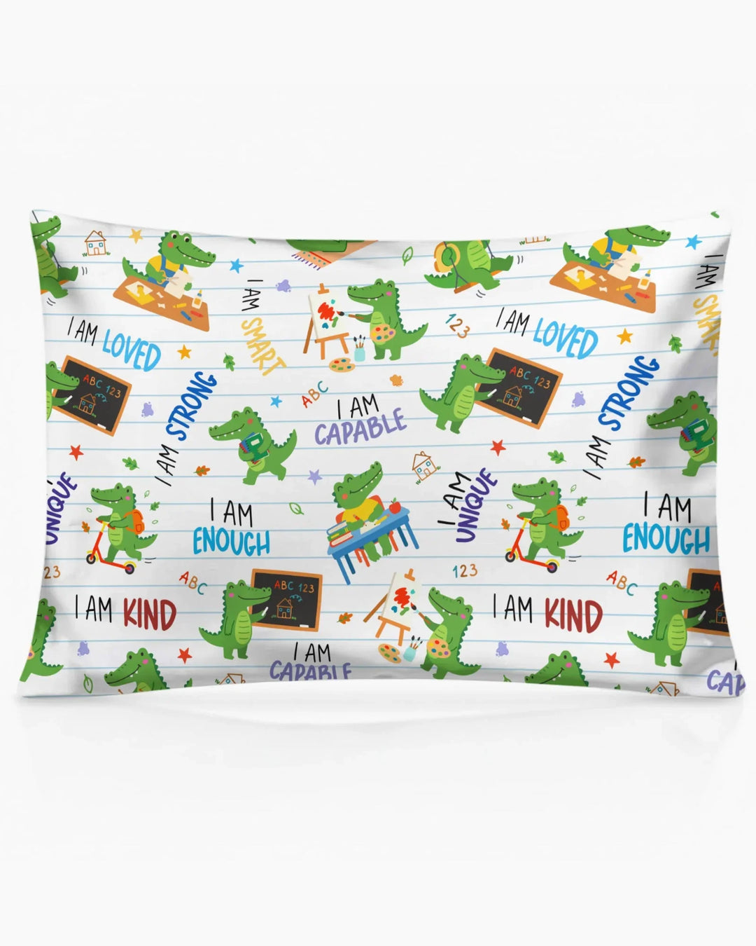 Brave Gator Days Bamboo Pillow Case