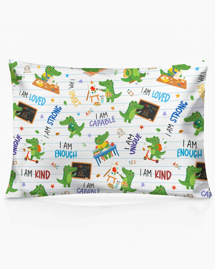 Brave Gator Days Bamboo Pillow Case
