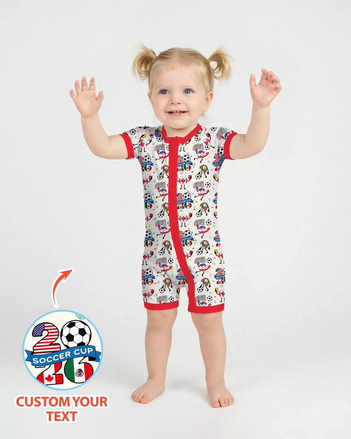 Soccer Squad 2026 Bamboo Shorty Zippy