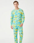 Tennis Candy Family Matching Bamboo Men's Pajama Set
