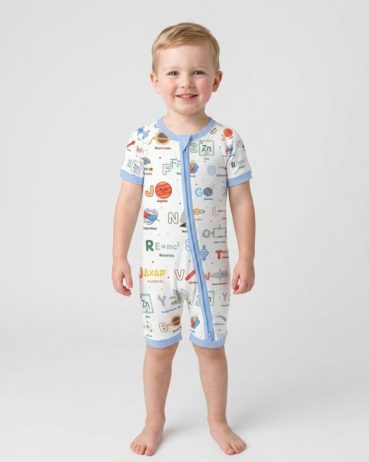 The Physics Alphabet Bamboo Shorty Zippy