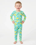 Tennis Candy Family Matching Bamboo Two Piece Long Sleeve Pajama Set