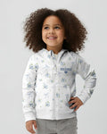 Mommy and Me Matching Embroidered Baby Bamboo Zip Hoodie