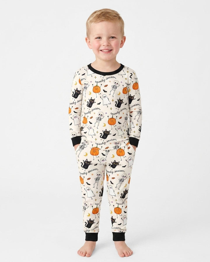 Template Bamboo Two Piece Long Sleeve Pyjamas Set