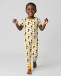Cute African Heritage Bamboo Two Piece Short Sleeve Pajama Set