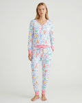 Coastal Treasures Family Matching Bamboo Women Pajama Set