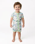 Whimsical Psalms 23 Map Bamboo Shorty Zippy