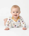 Funny Cat Love Scientist Bamboo Bodysuit
