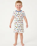 Soccer Cup Host Cities 2026 Bamboo Two Piece Short Sleeve Shorts Pajama Set