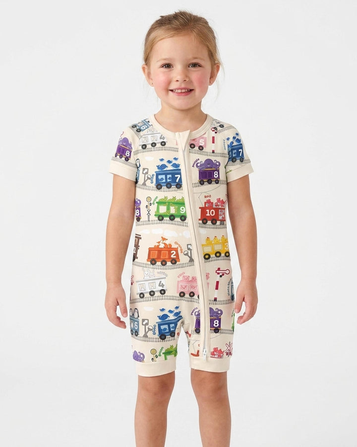 Color Train Bamboo Shorty Zippy