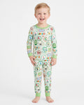 12 Christmas Prayers Bamboo Two Piece Long Sleeve Pajama Set