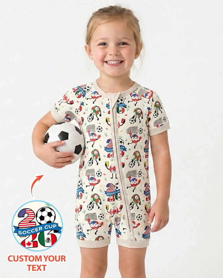 Soccer Squad 2026 Bamboo Shorty Zippy