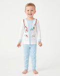 Template Bamboo Two Piece Long Sleeve Pyjamas Set