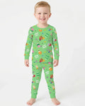 The World Cup Soccer Animals Bamboo Two Piece Long Sleeve Pajama Set