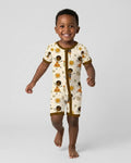Cute African Heritage Bamboo Shorty Zippy