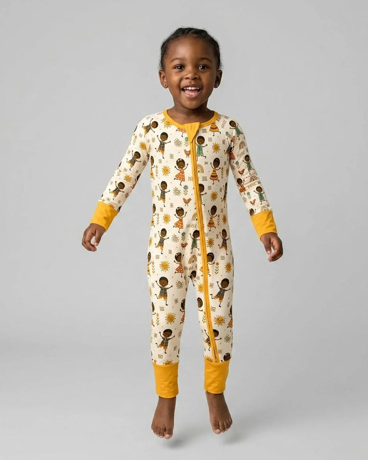 Cute African Heritage Bamboo Convertible Zippy