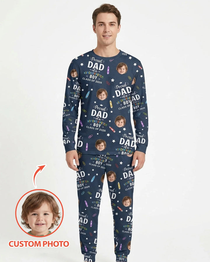 Proud Dad Mom Of Class Of 2026 Bamboo Men's Pajama Set