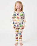 Template Bamboo Two Piece Long Sleeve Pyjamas Set